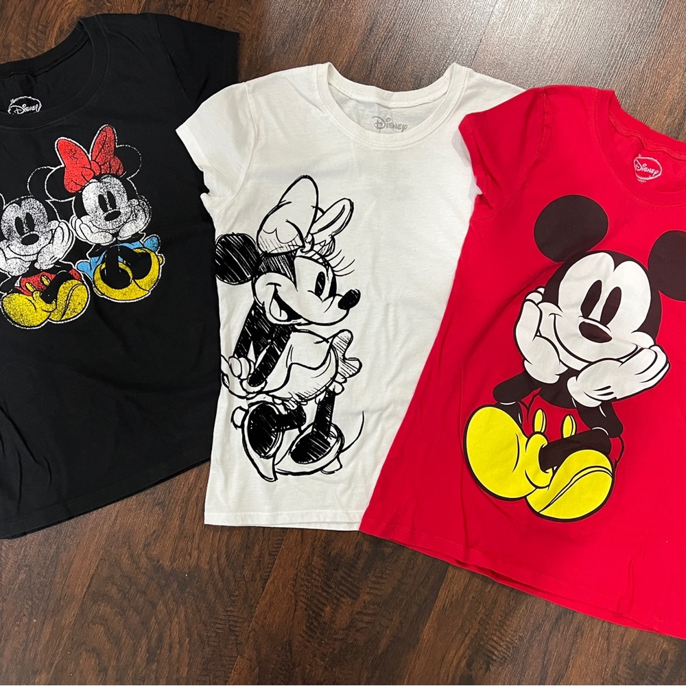 Women’s Medium Mickey and Minnie shirts